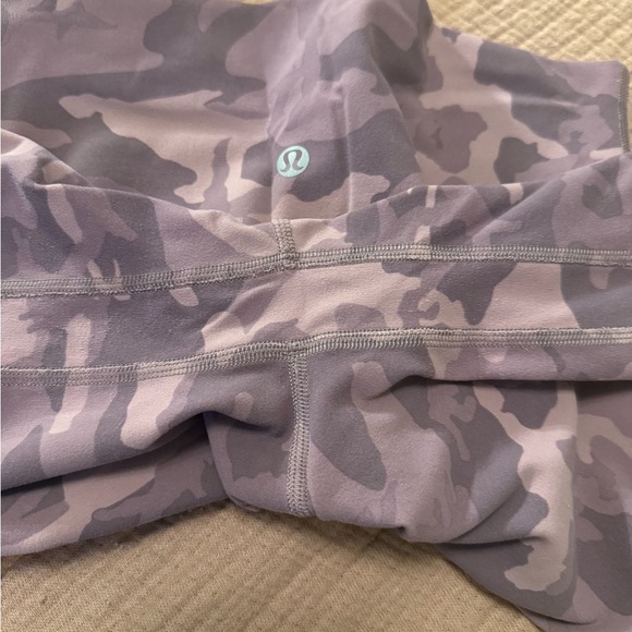 lululemon athletica Purple Camo Bike Shorts - Picture 3 of 6